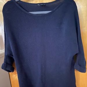 Navy blue sweater